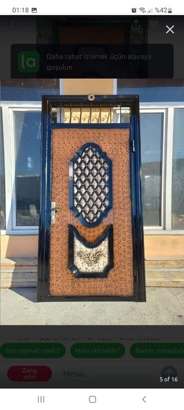 двери межкомнатные баку: 140 azn dən başlayan demir qapılar tək satılan qapılar 160 azn — 20