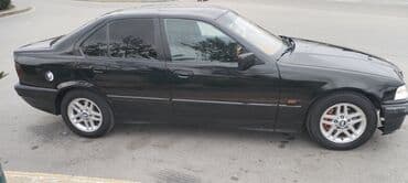 bmw 3 серия 320i kat: BMW 3 Seriyası E36 sedan - Kuzov: 4 qapılı sedan, qara rəng - Ban — 2