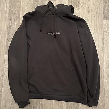 cantalar: ICONO COUTURE kapüşonlu sweatshirt - Rəng: qrafit/qaranlıq boz - Ön — 2