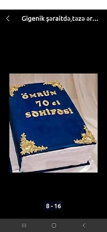 yeni il tortları 2021: Xüsusi dizayn tortlar - Şəkillərdə gördüyünüz kimi müxtəlif mövzuda — 9