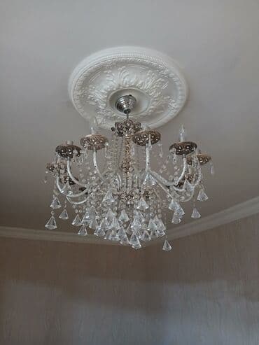 mətbəx üçün çılçıraq: Çılçıraq, 8 lampa, Metal — 1