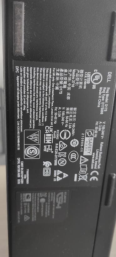 komputer manitorlari: Dell Vostro masaüstü kompüter dəsti Tərkib: - Dell Vostro SFF — 4