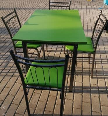 стол и стулья: Stullar Topdan və parakəndə satişi var. Stol stul dəstləri. Kafe üçün — 4