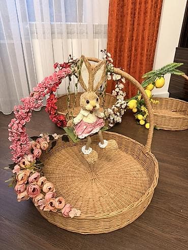 qara saça refle: Buketlər, səbətlər — 4