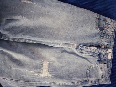 toxunma yun donlar: LJ Fashion brendinin açıq mavi rəngli denim şortu - Klassik 5 ciblə — 2