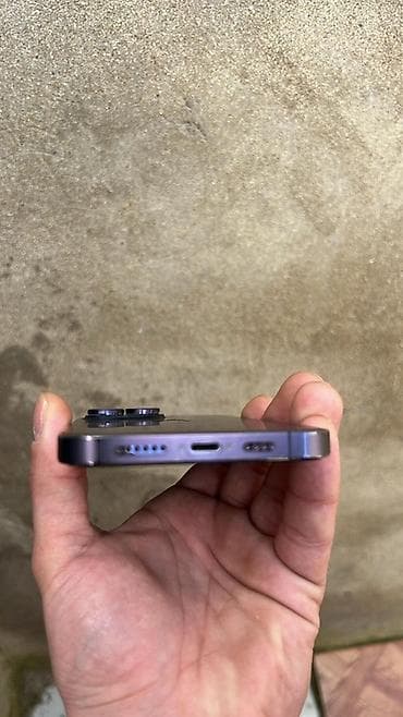 dubayiski iphone: IPhone 14 Pro Max, 256 GB, Deep Purple, Sənədlərlə, Face ID — 8
