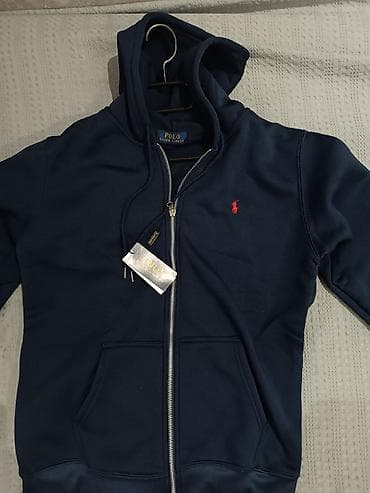 Толстовки: Мужская толстовка, Ralph Lauren, M, цвет - Синий — 1