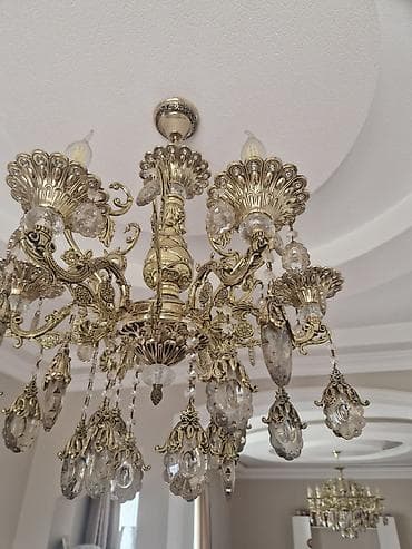 samdamlar: Çılçıraq, 8 lampa, Metal — 3