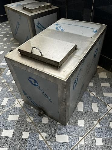 metal fermalar: Paslanmayan poladdan (inox) hazırlanmış kvadrat forma texniki çən — 2