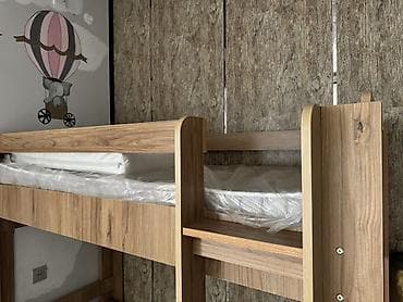 usaq stolu: Oğlan və qız üçün, Çarpayı, Matras ilə, Siyirməli, Laminat — 4