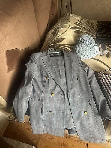 Baş geyimləri: İCONO qadın kostyumu – pencək və salvar dəsti - Ölçü: 42 (etiketdə — 1