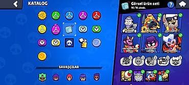 Divar kağızları, oboy: Brawl Stars hesabı – yüksək göstəricilərlə dolu oyun profili - Kupa — 10