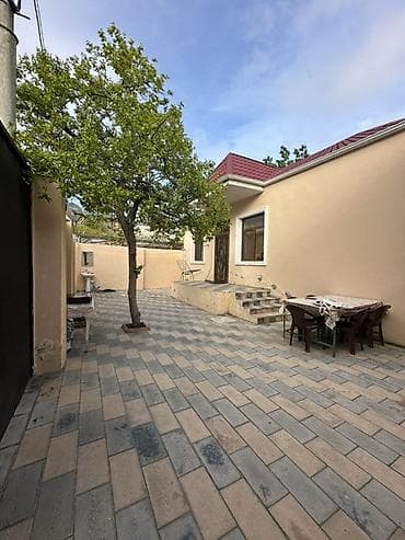 ev alqı satqısı və kirayəsi: Fərdi yaşayiş Sabunçu Rayon Bakixanov qesebesi 4 otaqli ev satilir — 1