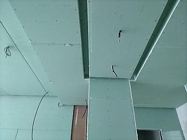 tavan dizaynlari: Alçıpan tavanların quraşdırılması xidməti - Asma və çoxsəviyyəli — 7