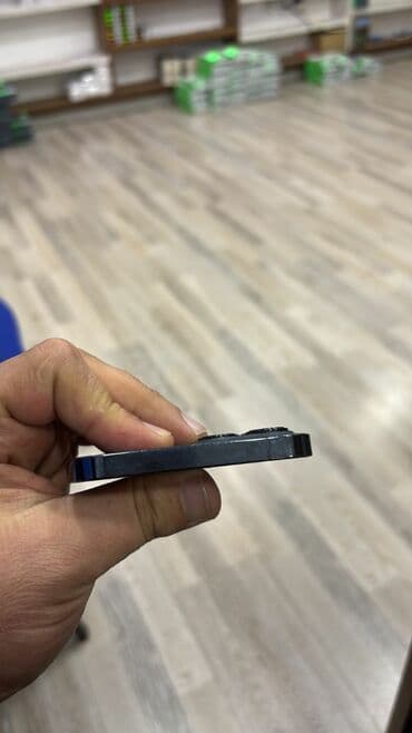 mac pro: IPhone 12 Pro Max, 128 GB, Pacific Blue, Barmaq izi, Simsiz şarj, Face ID — 6