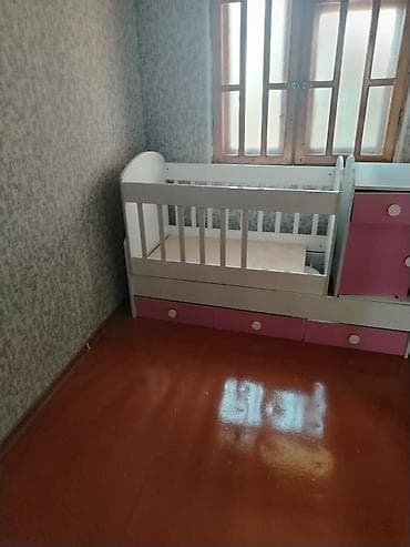 Oğlan və qız üçün, İşlənmiş, Dördbucaq, Beşik, Dəstsiz, Matrassız, Yellənmə mexanizmsiz