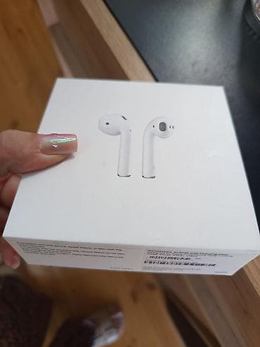 bluetooth qulaqlıq qiyməti: İşlənmiş Simsiz (Bluetooth) Qulaqcıqlar, Apple, rəng - Ağ — 1