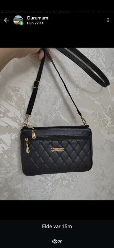 сумка на плечо: Çiyin çantası, Yeni — 2