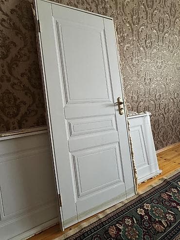 Sandıqlar: Otaq qapisi 3 eded 205/90 Ela veziyyetde zamok açar petle naliçnik — 4