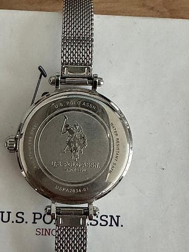 Бижутерия: Б/у, Наручные часы, цвет - Серебристый — 5