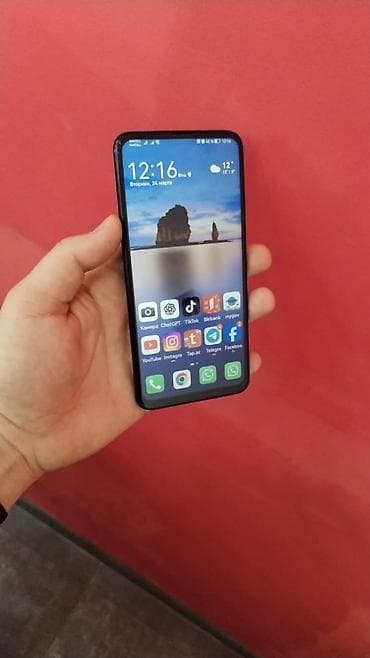 huawei qulaqliq: Huawei P Smart Z, 64 GB, rəng - Qara, İki sim kartlı — 1
