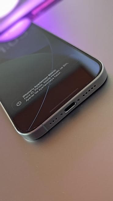 Telefon ehtiyat hissələri: IPhone 15 Pro, Natural Titanium, Face ID — 4