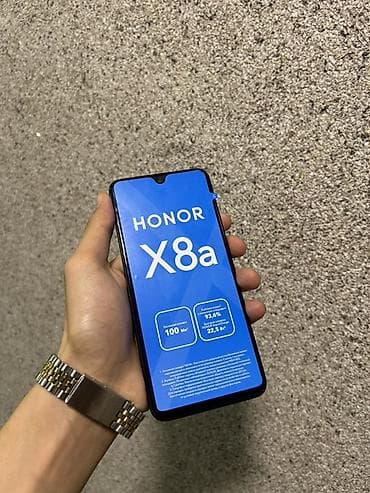 redmi note 8 pro qiyməti: Honor X8a, rəng - Qara, Barmaq izi — 3