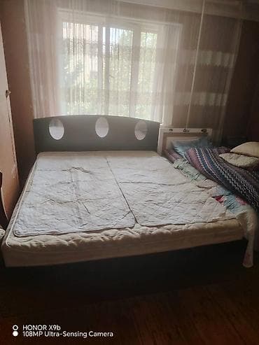 Б/у, Двуспальная кровать, С подъемным механизмом, С матрасом — 2