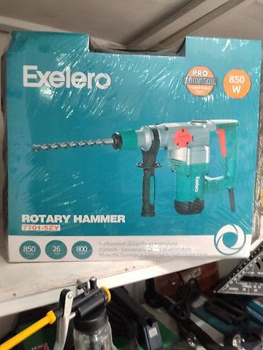 Ручные электроинструменты: Exelero Rotary Hammer 7701-5ZY - Güc: 850 W (PRO Industrial Power — 1