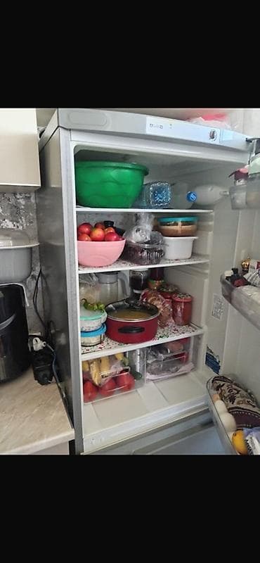 panel kamera: İşlənmiş 2 qapılı Indesit Soyuducu Satılır, rəng - Gümüşü — 2