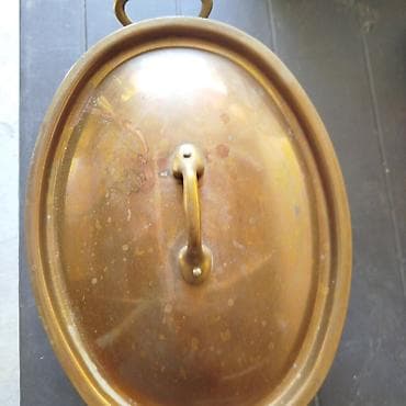 cuqun tavalar: Qazan, rəng - Qızılı, Mis, Fransa — 4