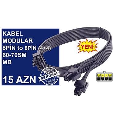 epson 660 printer: Kabellər "4/8/24pin/MOLEX CPU/MB Original" MƏHSULLAR TAM ORİGİNALDIR — 3