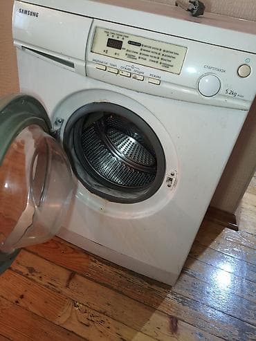 samsung printer: Samsung önyükləməli paltaryuyan maşın - Yükləmə həcmi: 5.2 kq - Ön — 3