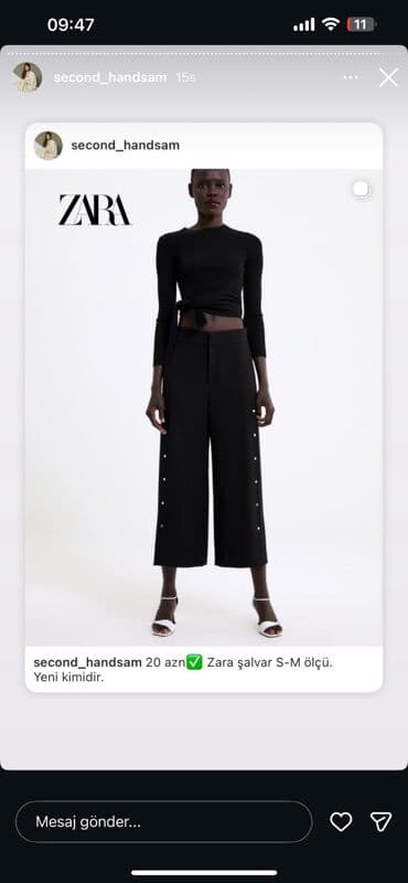 qalin don: Gündəlik don, Midi, Zara, M — 5