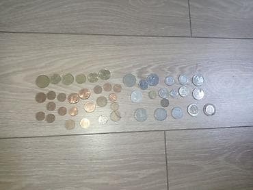 Qarışıq xırda sikkələr dəsti – müxtəlif ölkələrdən və nominalardan