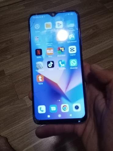 xiaomi redmi 9 t: Redmi 9T, 64 GB, rəng - Mavi, Qırıq — 2