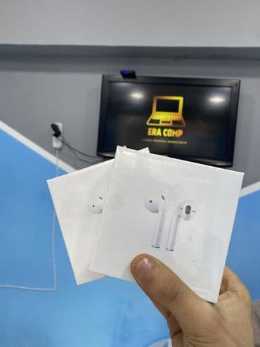 Yeni Simsiz (Bluetooth) Qulaqcıqlar, Apple, rəng - Ağ