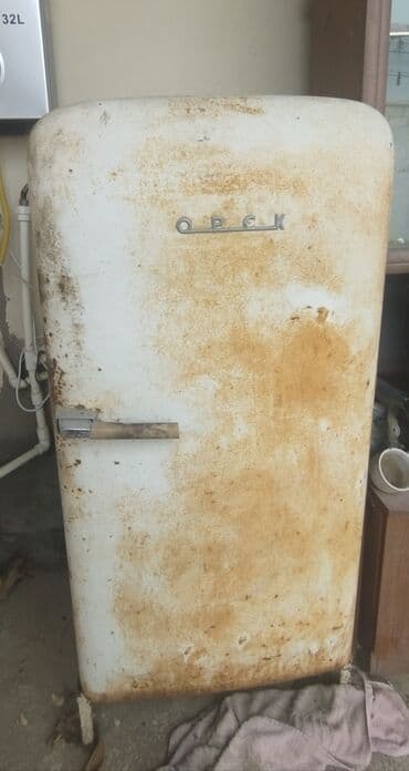 qapi dinamiki: Retro “ОРСК” (Orsk) soyuducu - Sovet dövrünə aid klassik tək qapılı — 1