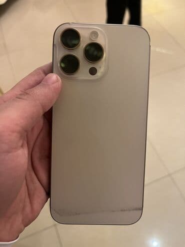 irşad telecom iphone 8: IPhone 16 Pro Max, 256 GB, Qızılı — 9