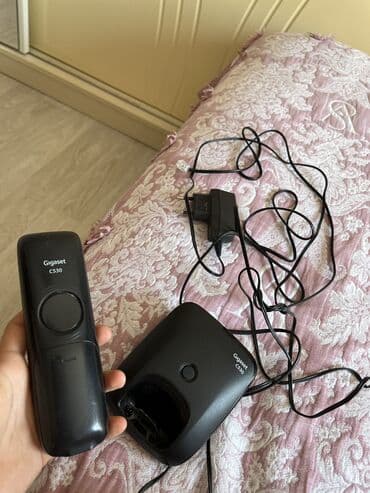 телефон за 100 манат: Стационарный телефон Gigaset, Проводной, Новый, Самовывоз — 5