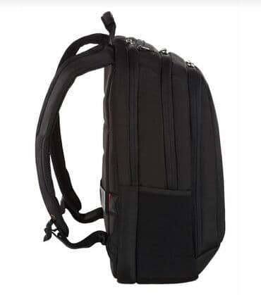 рюкзак для компьютера: Qara rəngdə Samsonite markalı bel çantası. Bir neçə bölməsi var, bu da — 2
