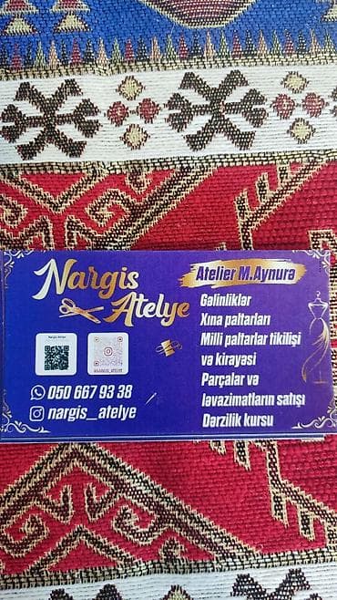 şaxta baba saxta can: Nargis Atelye – milli ruhda atelye və dekor xidməti Təkliflər: - — 4