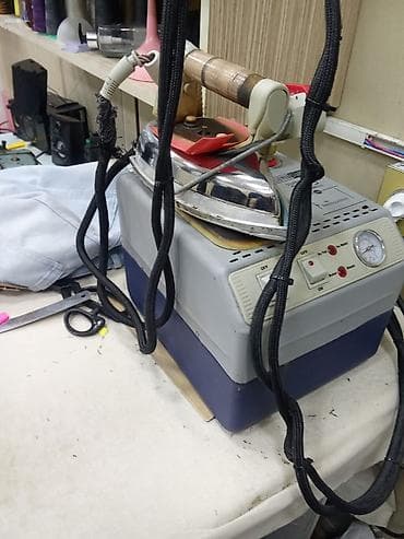 Çox təcili satılır Peşəkar buxarlı ütü və buxar generatoru seti -