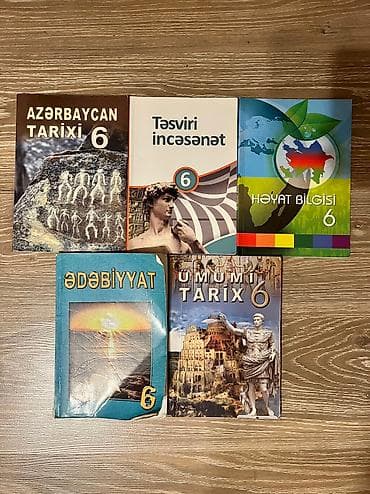 6cı sinif dərslikləri Azərbaycan tarixi Təsviri incəsənət Həyat — 1