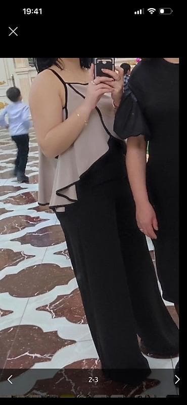 Qadın kombinezonu - Model: İkiqat qatlı, asimmetrik üst hissəli