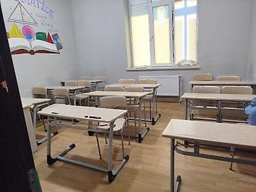 komputer oturacaqlari: Ofis mebeli dəsti Tərkib: - Resepsiyon/qarşılama masası: ağ rəng, ön — 6