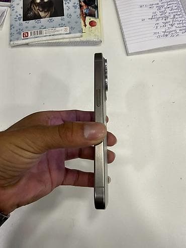 par ütüsü qiyməti: IPhone 15 Pro, 256 GB, Space Gray, Zəmanət, Simsiz şarj, Face ID — 2