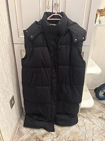 Костюмы: Uzun jiletka qalindir,az geyinilib,44-46 razmere kimi gedir,20 manat — 1