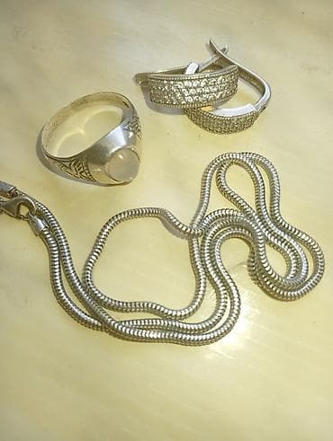 kisi ucun sepler: Gümüş, 925 Əyar — 1