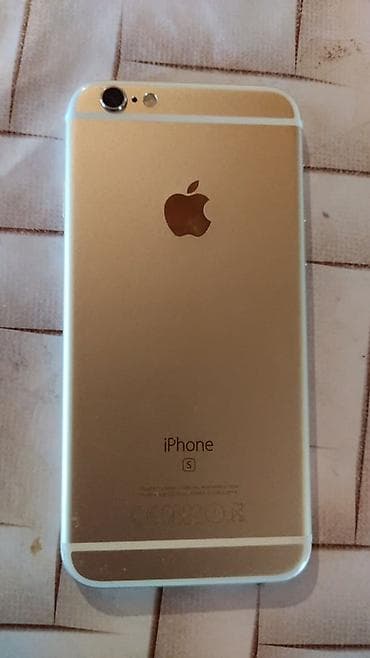 iphone 12 ekran sekilleri: IPhone 6s, Qızılı, Barmaq izi — 6